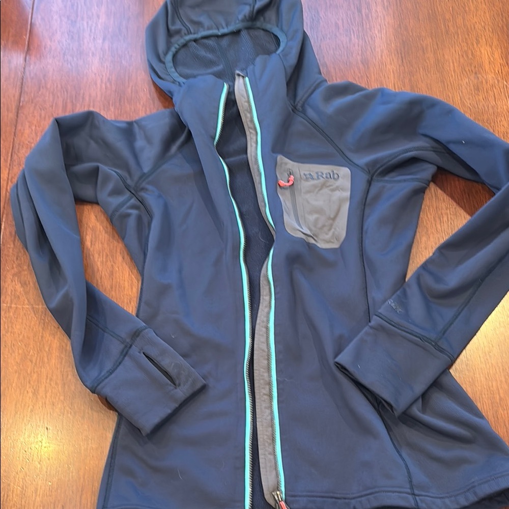 La Sportiva Blue Hooded Jacket